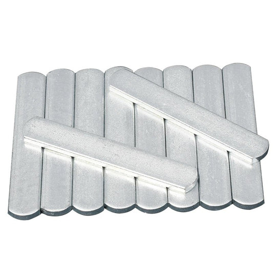 Weighted Vest Steel Plates, Adjustable Rustproof Strength Training Weight Long Steel Plate w/Round Head for Loading Leg Guards Weighted Vest, for Men Women Fitness Exercise(SIZE:8pcs)
