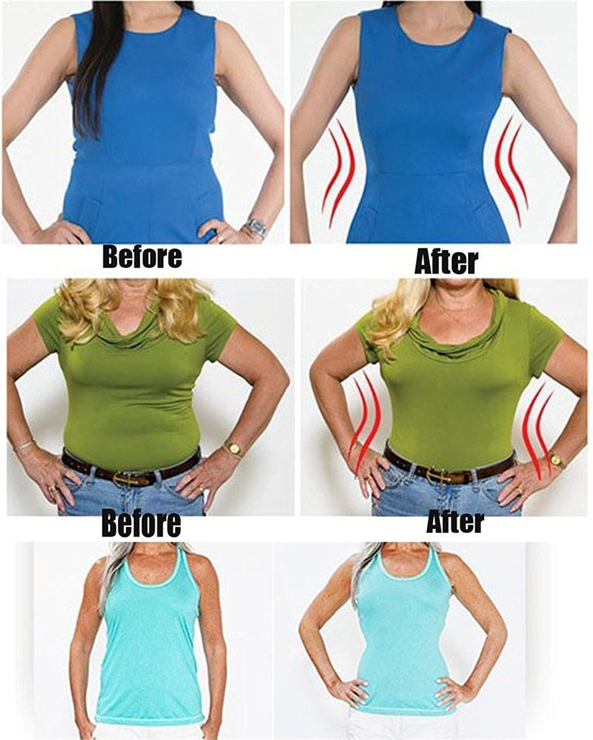 VENUZOR Waist Trainer Belt for Women - Slimming Waist Cincher & Body Shaper | Adjustable Size for Comfort