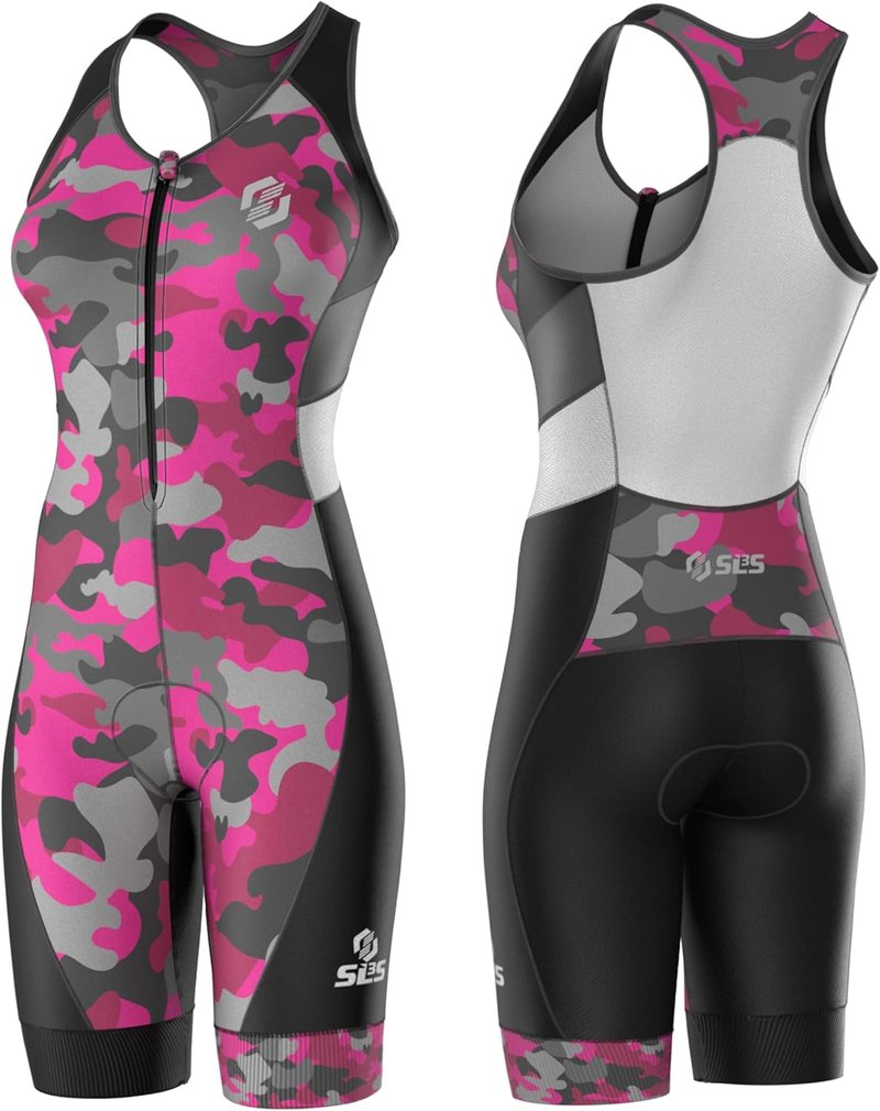 Triathlon Suits for Women - One Piece Pro Trisuit with Premium Material | No Shelf Bra, Comfortable Fit