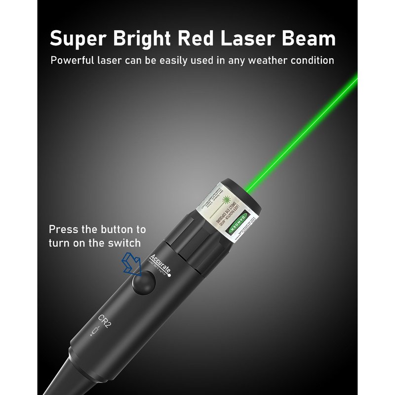 UUQ Professional Laser Bore Sight Kit with Button Switch,Green Laser Bore Sighter with 32 Adapters for 0.17 to 12GA Calibers,Suitable for Pistol Rifle Airsoft & Shotgun,Powerful Hunting Equipment