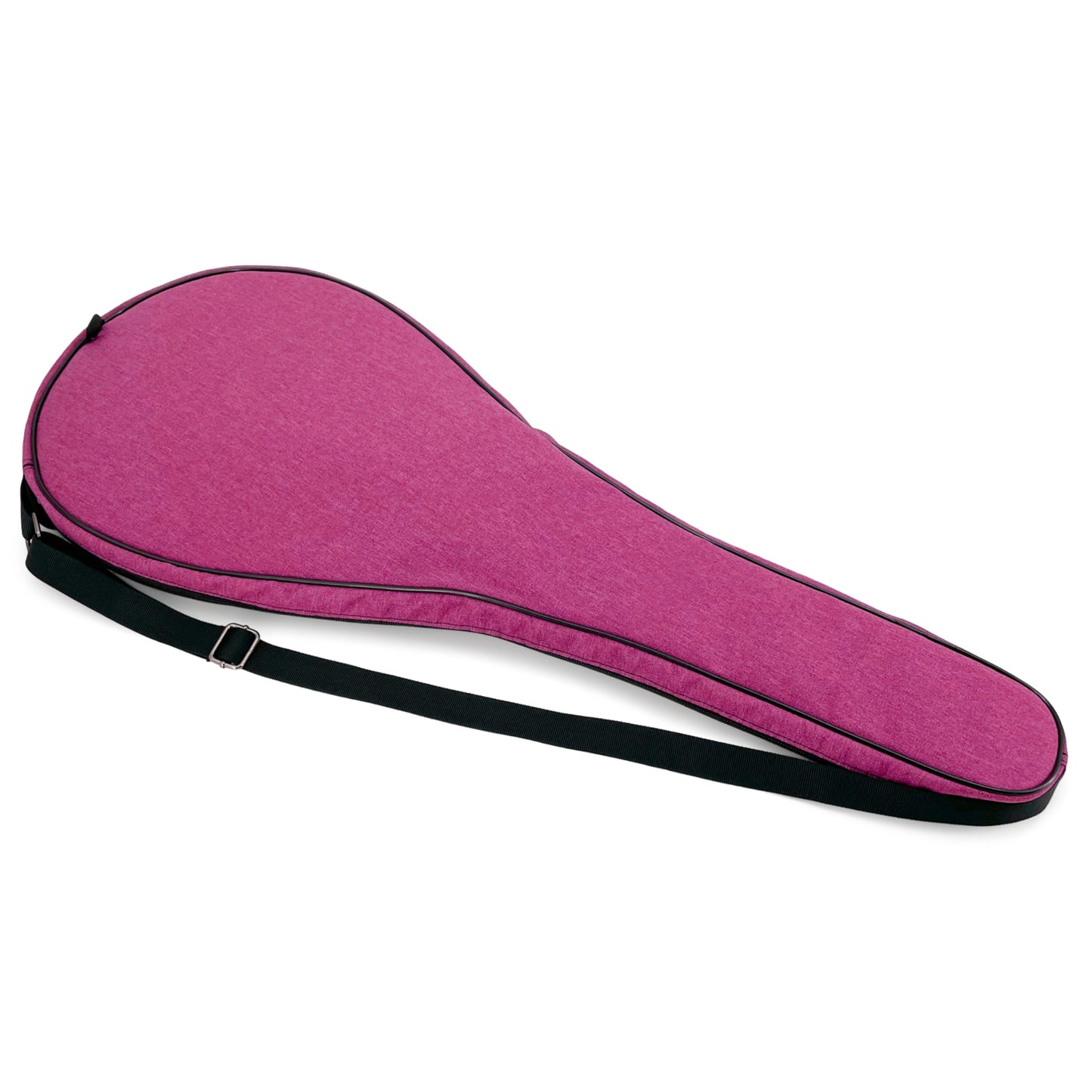 Jaegvida Tennis Racquet Covers Tennis Bag Lightweight Padded Racket Bag Adjustable Straps (Pink, small)