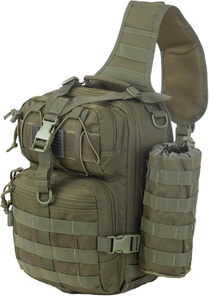 Tactical Sling Military Shoulder Backpack - EDC Assault Range Bag | Durable, Versatile Design