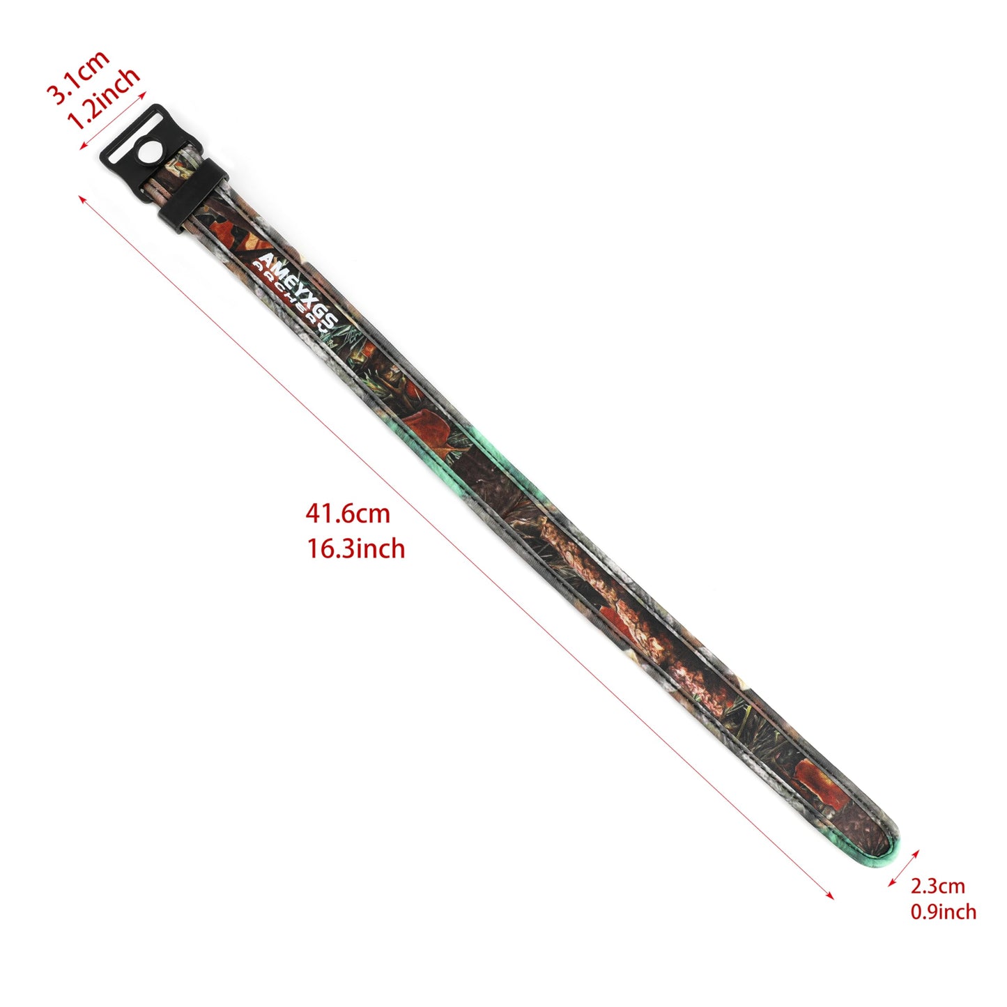 ZSHJGJR Archery Neoprene Bow Wrsit Sling Black/Camo (Camo)