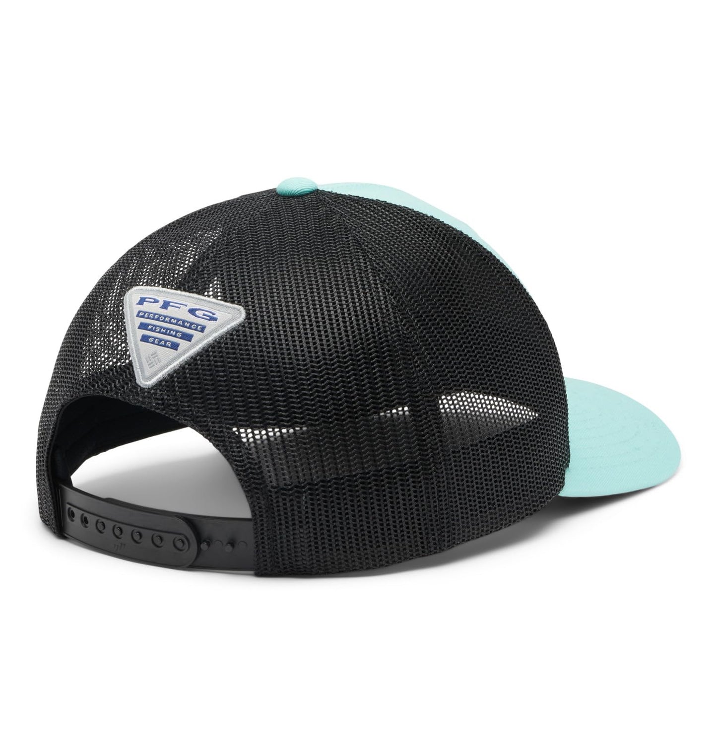Columbia Unisex PFG Fish Flag Mesh Snap Back - High, Gulf Stream/Black, One Size