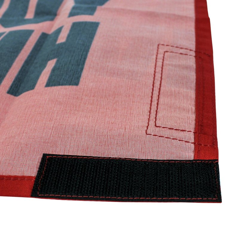 Social Airsoft Dead Rag, I'm Hit Red Kill Rag w/Hook & Loop Fastener and Reflective Strips