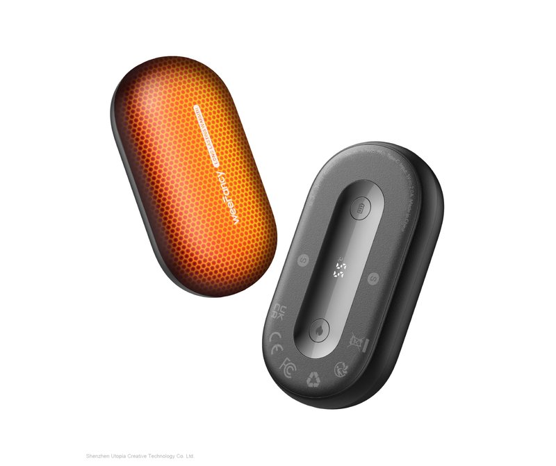 Al Hand Warmer Rechargeable, WeeFancy Magnetic Handwarmers Gifts Set, Small Palm Heater Instant Heating UP to 131°F, 15 Hours Long Lasting, Tech Gifts for Outdoors, Hunting, Camping, Golf Essentials