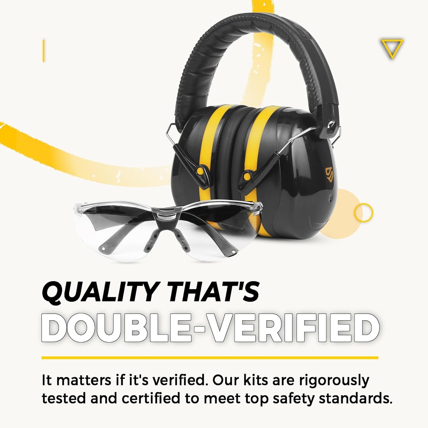 High-Performance Shooting Earmuffs & Eye Protection Glasses | Ultimate Comfort & Safety