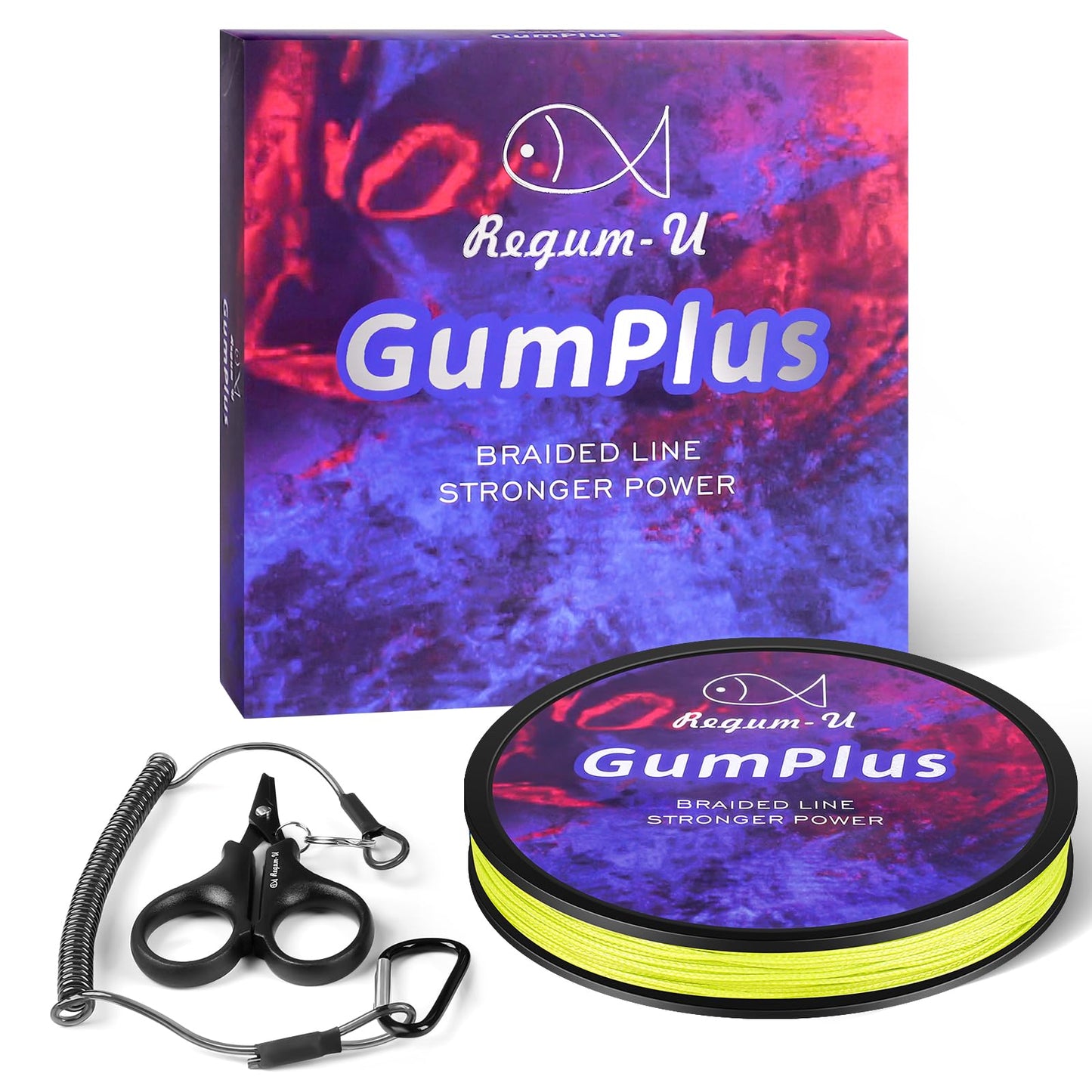 Regum-U Gummax 8 Strand Braided Fishing Line