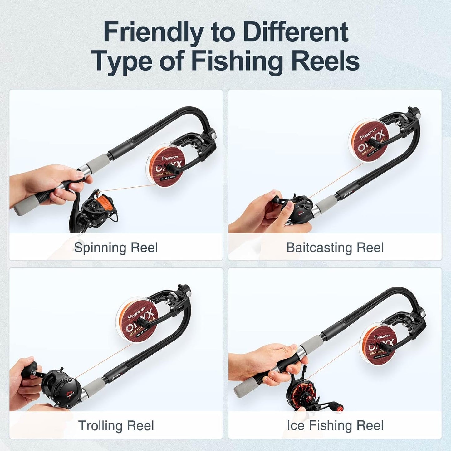 Fishing Line Winder Spooler with Pliers - Effortless Line Management & Precision | Easy to Use