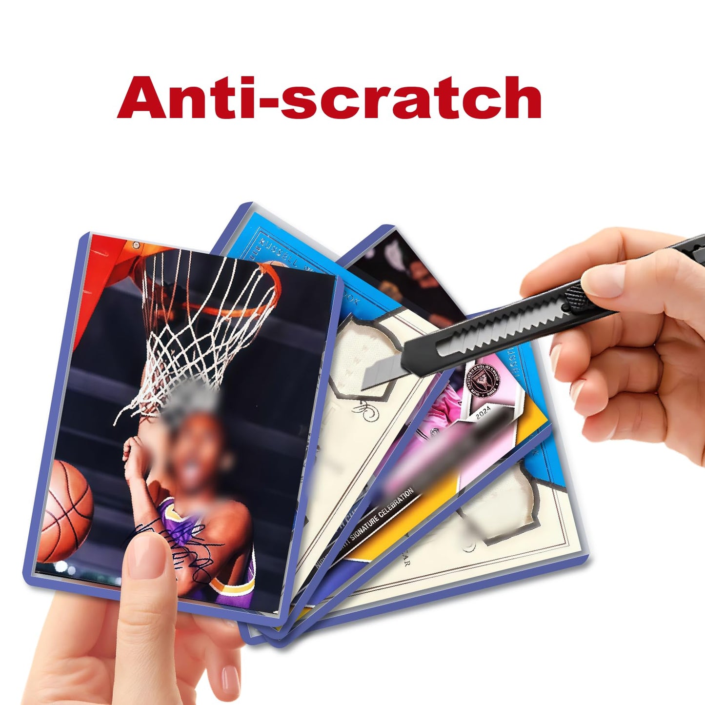 Nixitlo 800 Top Loaders for Cards for Baseball, Football, MTG Cards, Ultra-Clear Protectors for Trading Collectibles (400 Hard Sleeves+400 Soft Sleeves)