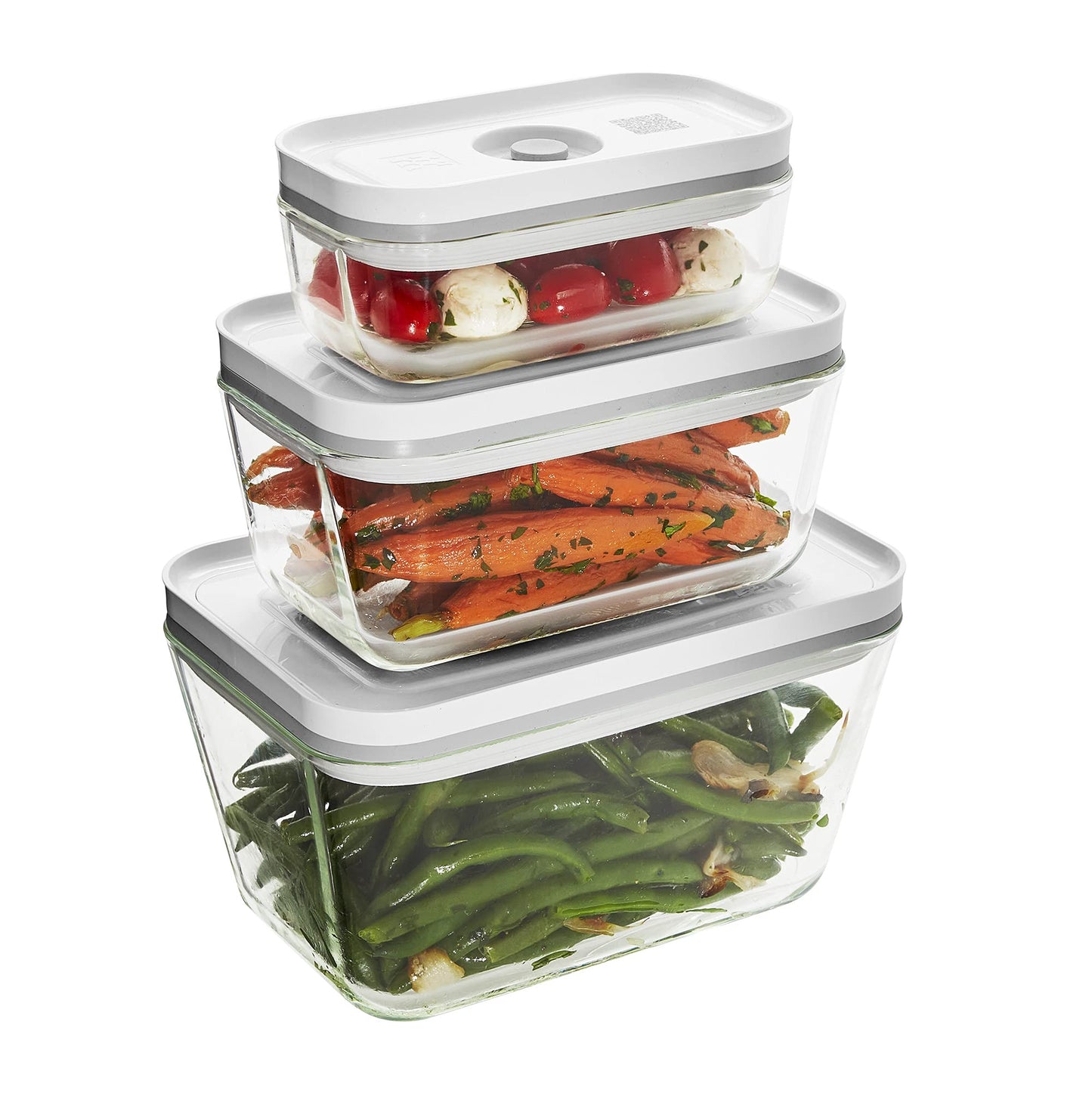 Zwilling Fresh & Save 3-Pc Glass Food Storage Container Set