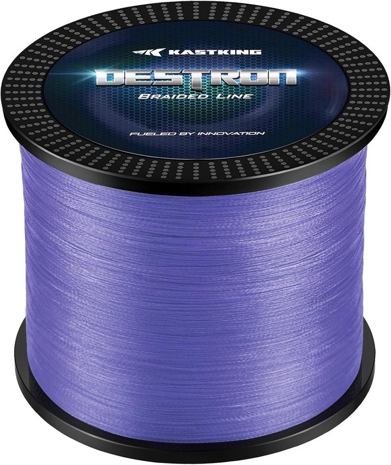 KastKing Destron Braided Fishing Line - Ultra-Thin, Abrasion Resistant, Zero Stretch | 75% Thinner Than Mono