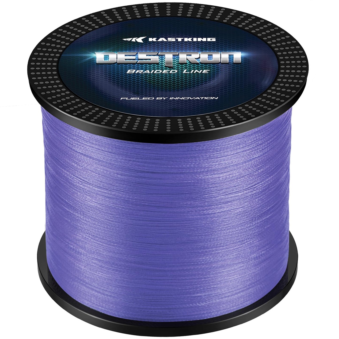 KastKing Destron Braided Fishing Line, Purple, 4 Stands, 40LB, 300Yds