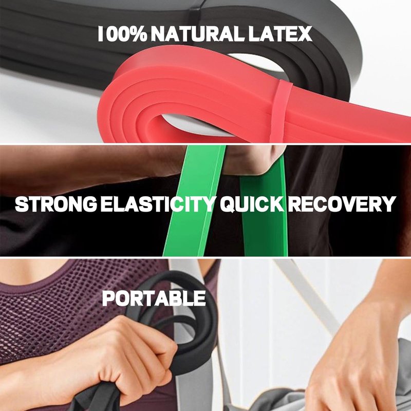 Pull up Bands Stretching Bands Assistance,Resistance Bands Exercise Bands Workout,Stretch Bands for Exercise(5PCS,5-125LB)