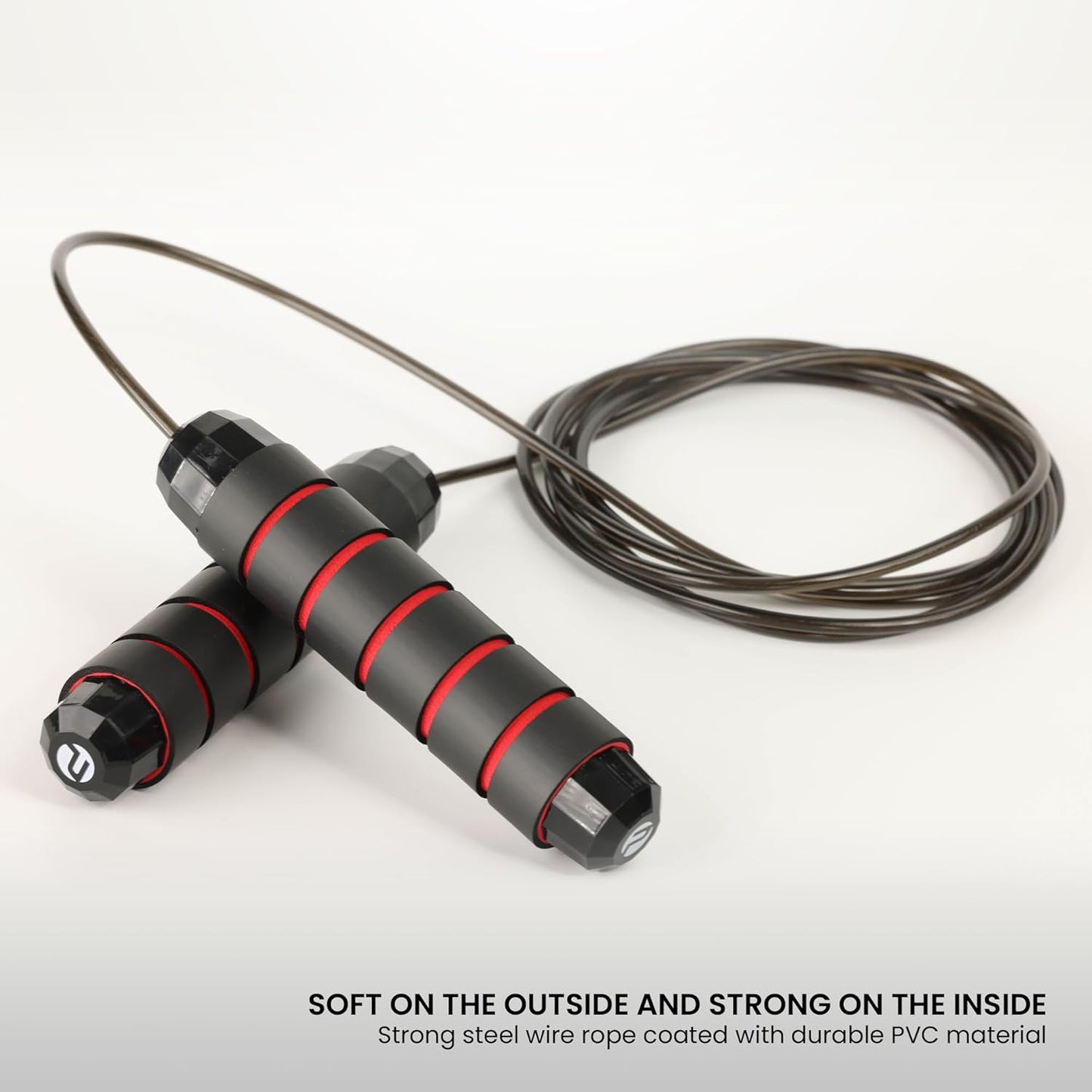 Adjustable Jump Rope for Workout | Tangle-Free Foam Handles - Ideal for Kids & Adults, Cardio & Endurance Training