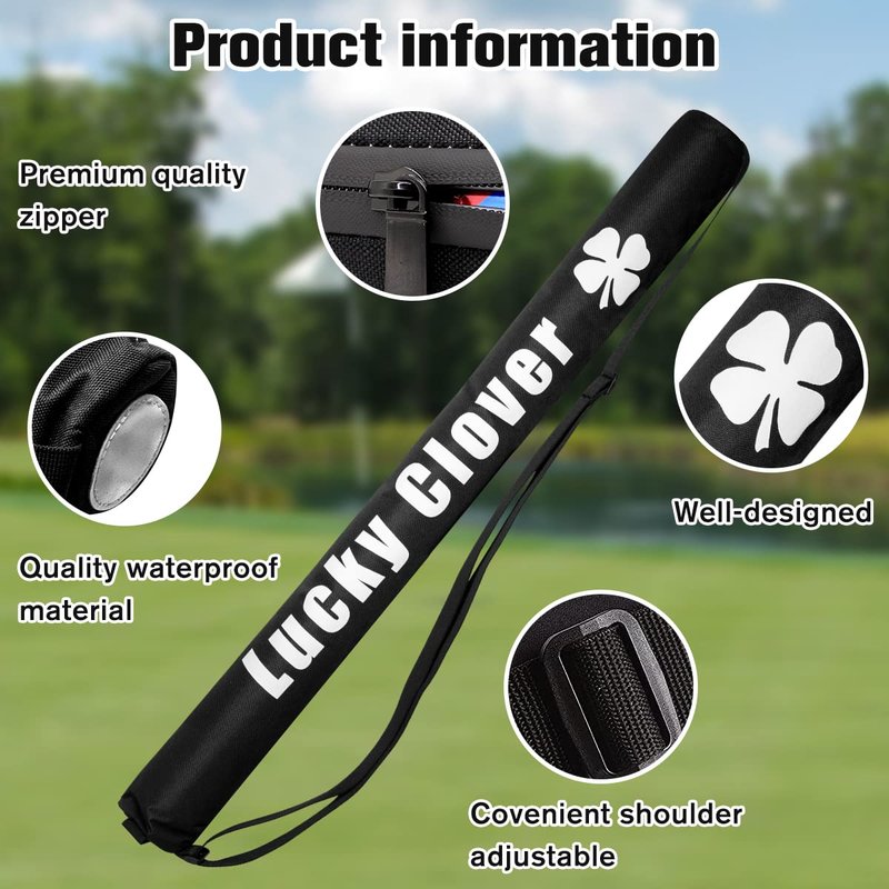 Glof Beer Sleeve for Golf Bag,7-Can Insulated Cooler Sleeve,Golf Gifts for Men,Fits in Most Golf Bags Styles and Types (Spider)