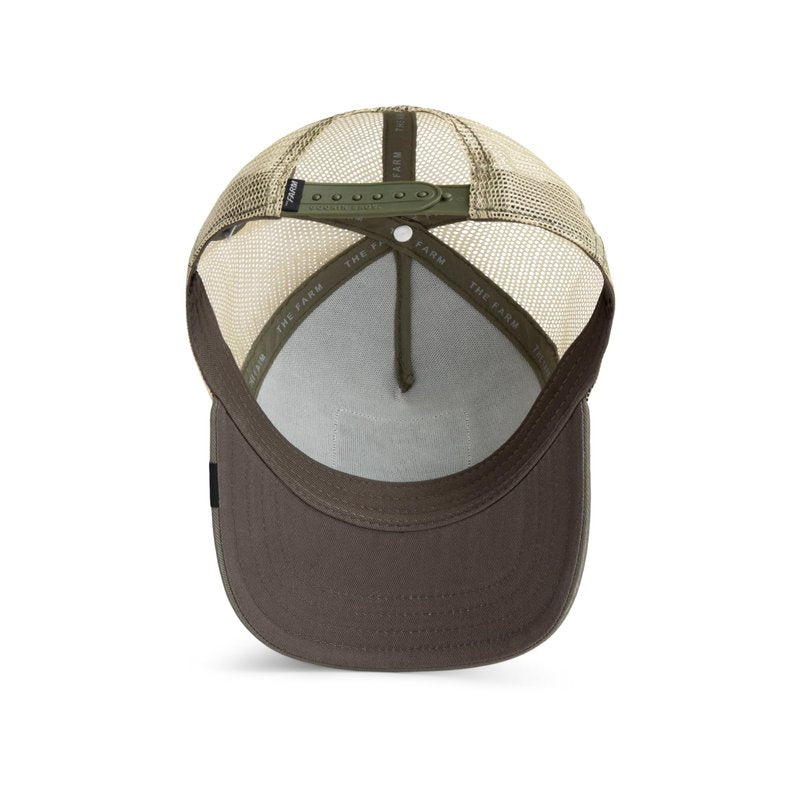 Goorin Karma Chameleon Trucker Hat for Men and Women, Olive, One Size, Unisex