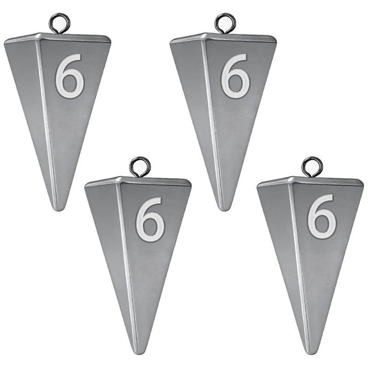 Fishing Weights Sinkers Pyramid Sinkers Surf Fishing Sinkers for Saltwater Fishing Gear Tackle 1oz 2oz 3oz 4oz 5oz 6oz 8oz 10oz 12oz 14oz 16oz