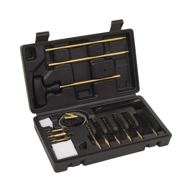 Allen Company Krome Modern Sporting Rifle Cleaning Kit, .22, .223, .30, & .308 Cal., 17-Pieces, Black
