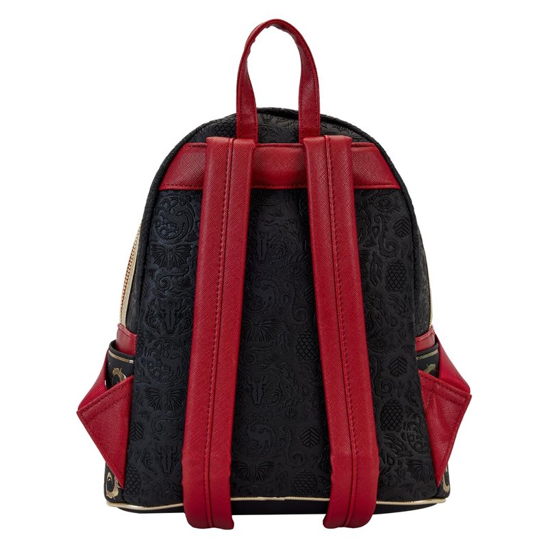 Loungefly House of the Dragon All Over Print House Targaryen Sigil Mini Backpack