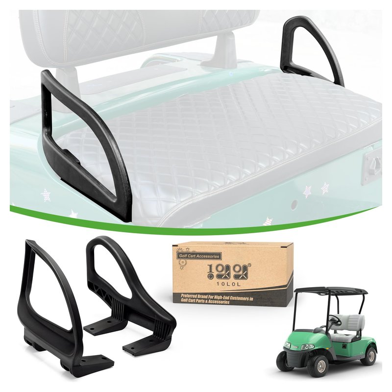10L0L Golf Cart Arm Rest Hip Restraint for EZGO RXV 2016-up (RXV 2), Driver and Passenger Side, OEM# 617645 617644, Left + Right 1 Pair
