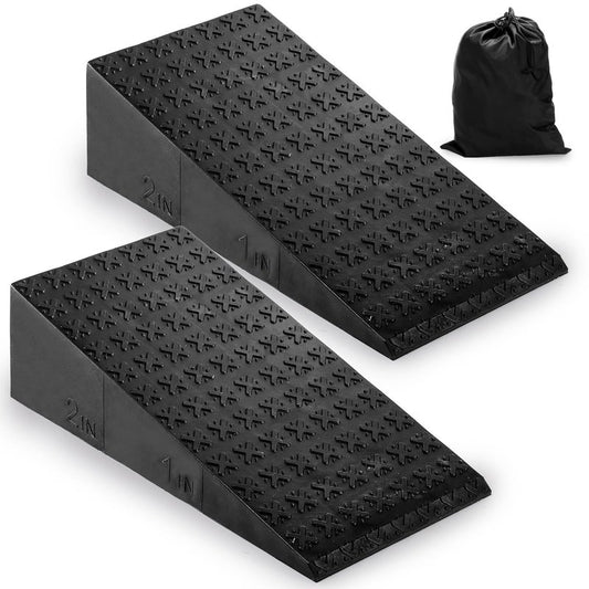 Yarlung 2 Pack Squat Wedge Block, Non-Slip Slant Board for Heel Elevated Squat, Calf Stretch, Home Gym, Enhance Mobility and Strength Performance