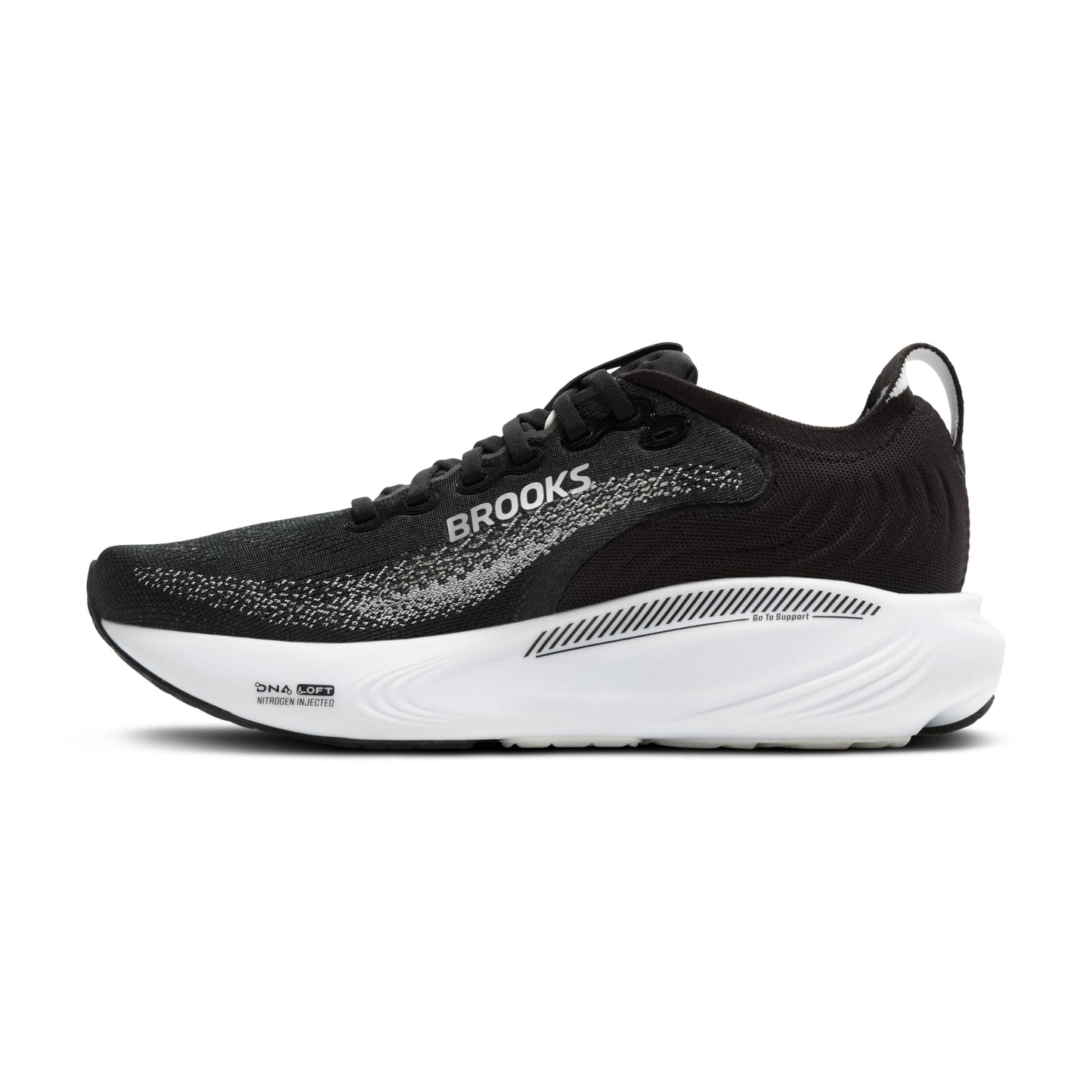 Brooks Women’s Adrenaline GTS 25 Supportive Running & Walking Shoe - Black/Grey/White - 11 Wide