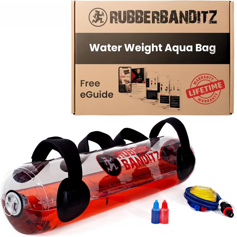 Water Weight Aqua Bag - Hydro Core Training for Balance & Strength | Portable Aquatic Exercise Equipment