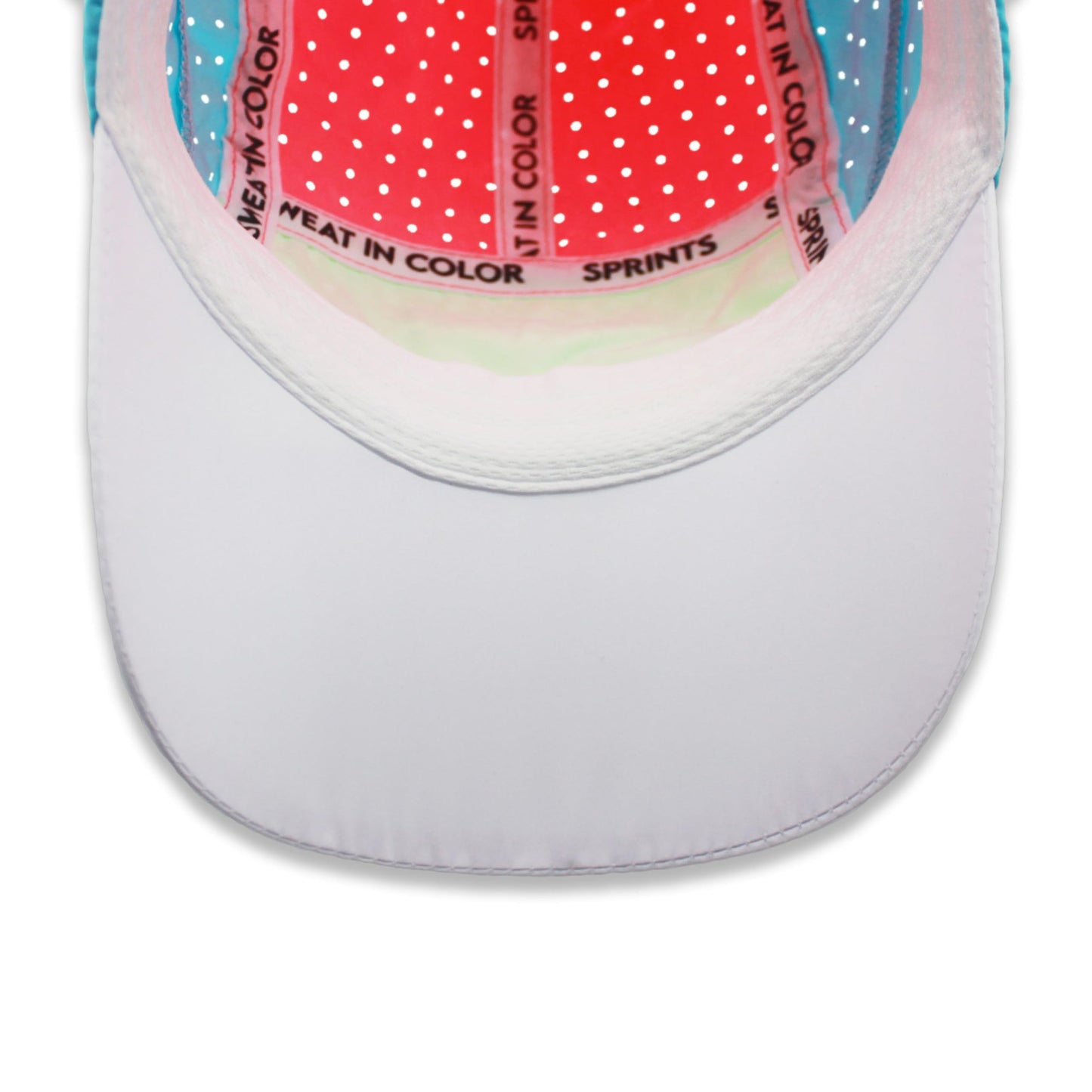 Sprints Race Day Performance HyperG Racing Cap | The Lightweight, Quick Dry, Running, Sport Hat, One Size, Unisex (Setting Sun Evaporated Ventilation)