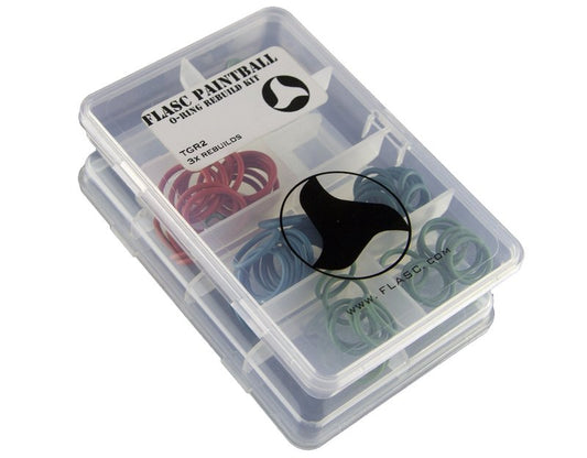 Honorcore TGR2 Oring kit with 3X Rebuilds Color Coded by Flasc Paintball