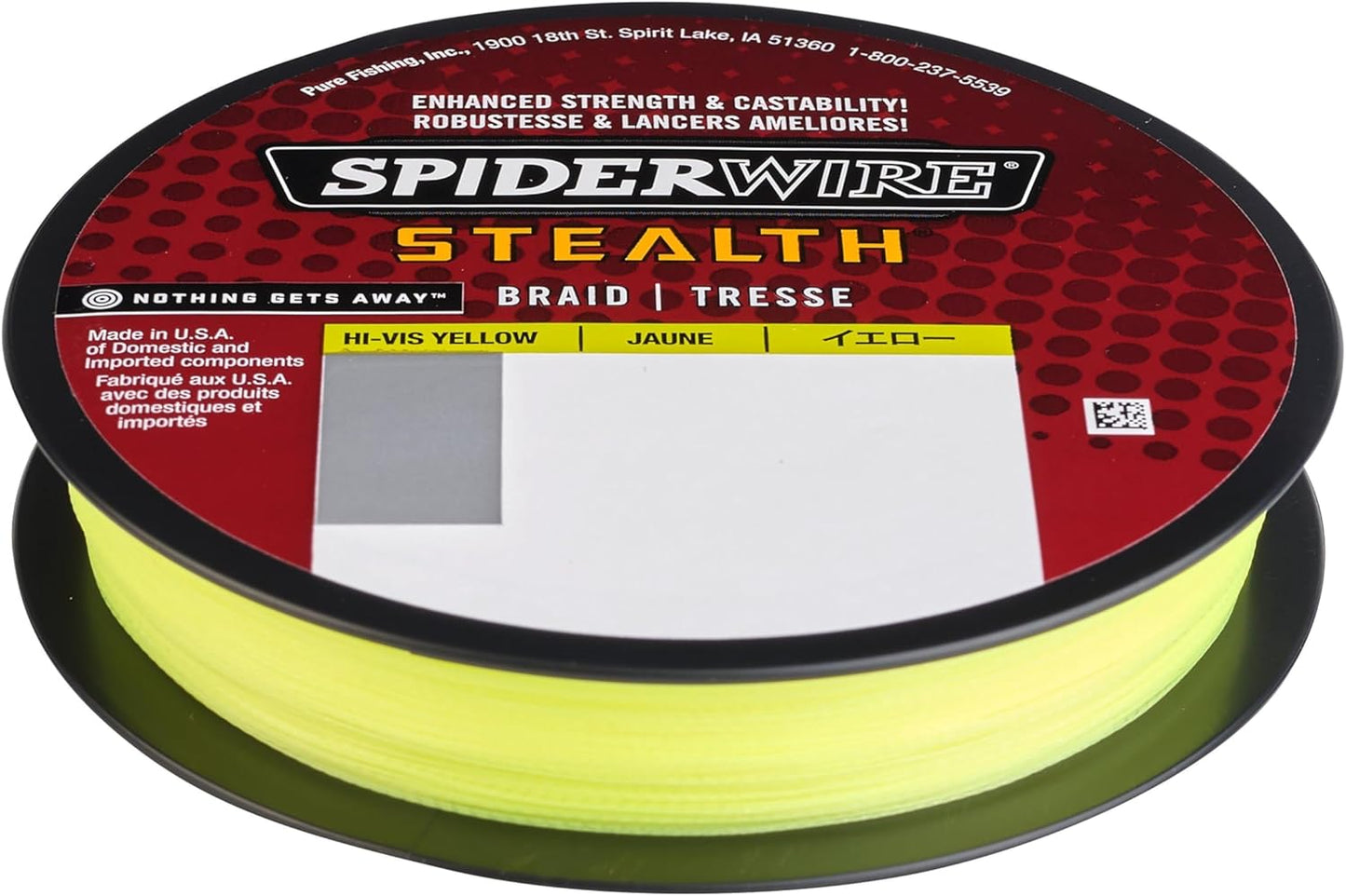 SpiderWire Stealth Braid Fishing Line - Durable, Low-Visibility, 150 Yards