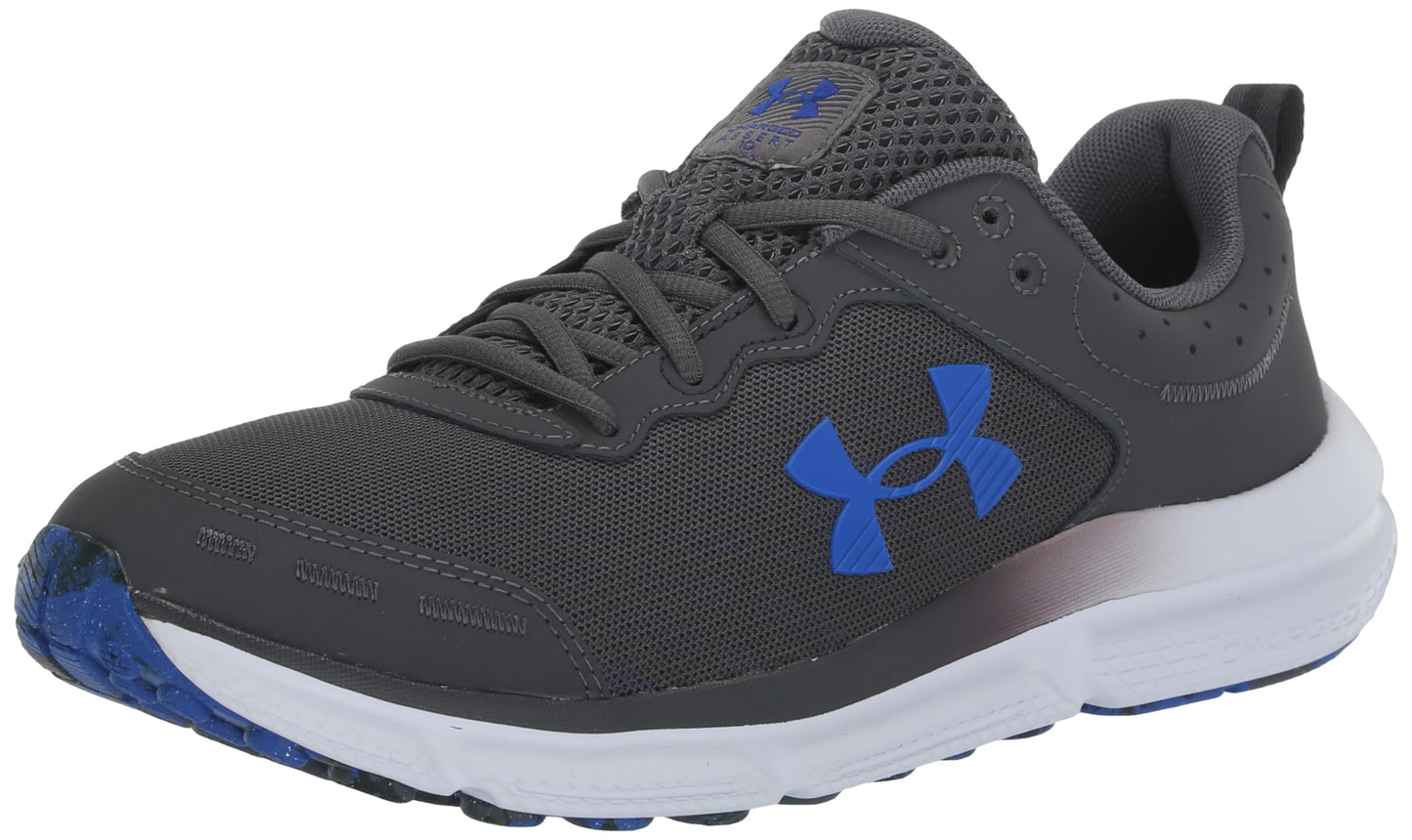 Under Armour Men's Charged Assert 10, (106) Castlerock/Castlerock/Team Royal, 12, US