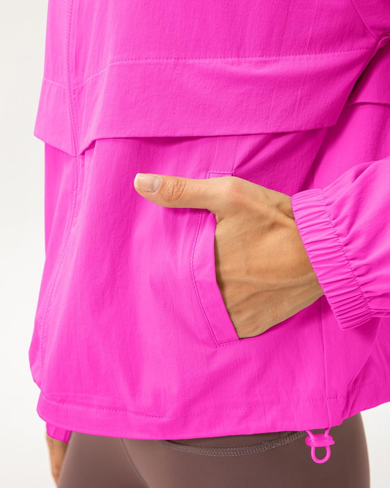 Gacaky Women's Lightweight Athletic Jacket Sun Protection Full Zip Long Sleeve Shirts Workout Track Jackets with Pocket Hiking Outdoor Rose S