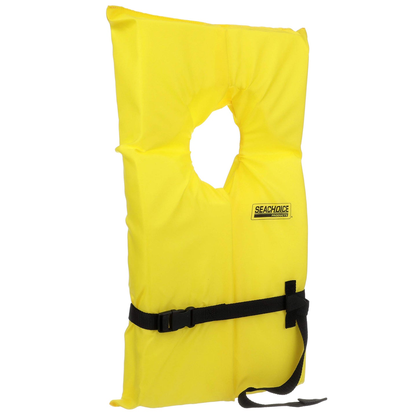 SEACHOICE 86080 Type II Personal Life Vest Foam Flotation Device, Yellow, Adult XL