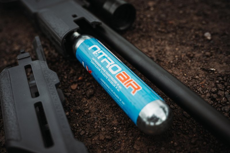 Umarex NitroAir Prefilled Nitrogen Cartridges for N2-Powered Airguns, Pack of 2