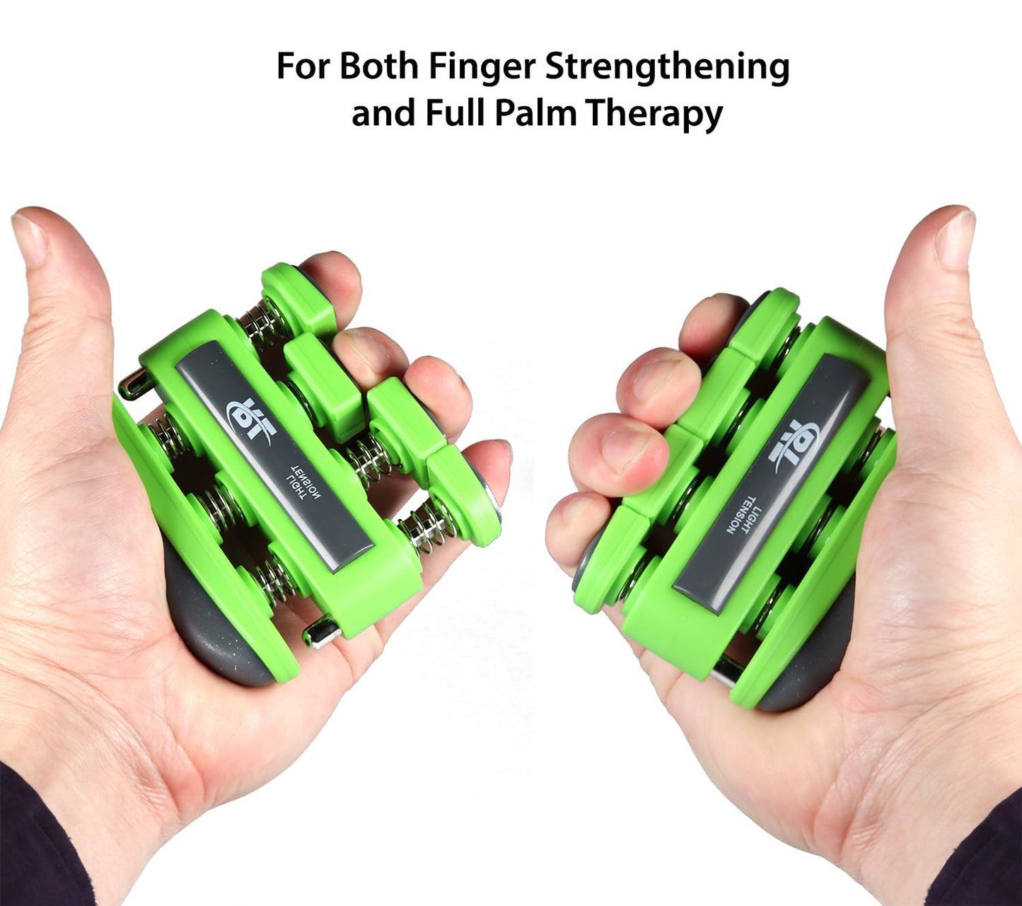 Finger Strengthener grip, Finger Exerciser & Hand Strengthener, Workout Equipment for Musician, Rock Climbing and Therapy, hand strengthening rehab - Light-Medium