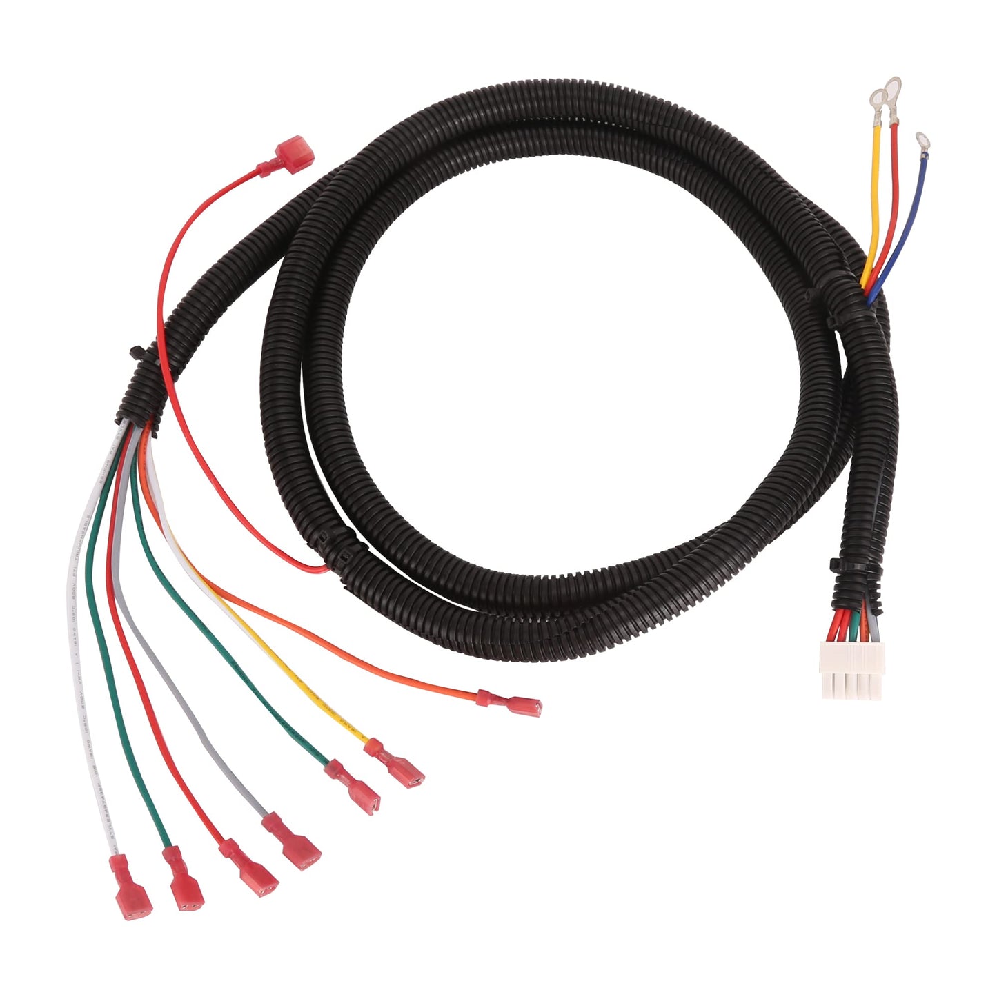 10L0L Golf Cart Control Wiring Harness fit EZGO Electric&Gas TXT PDS Models 36V/48V,OEM 74324-G01,74324-G02