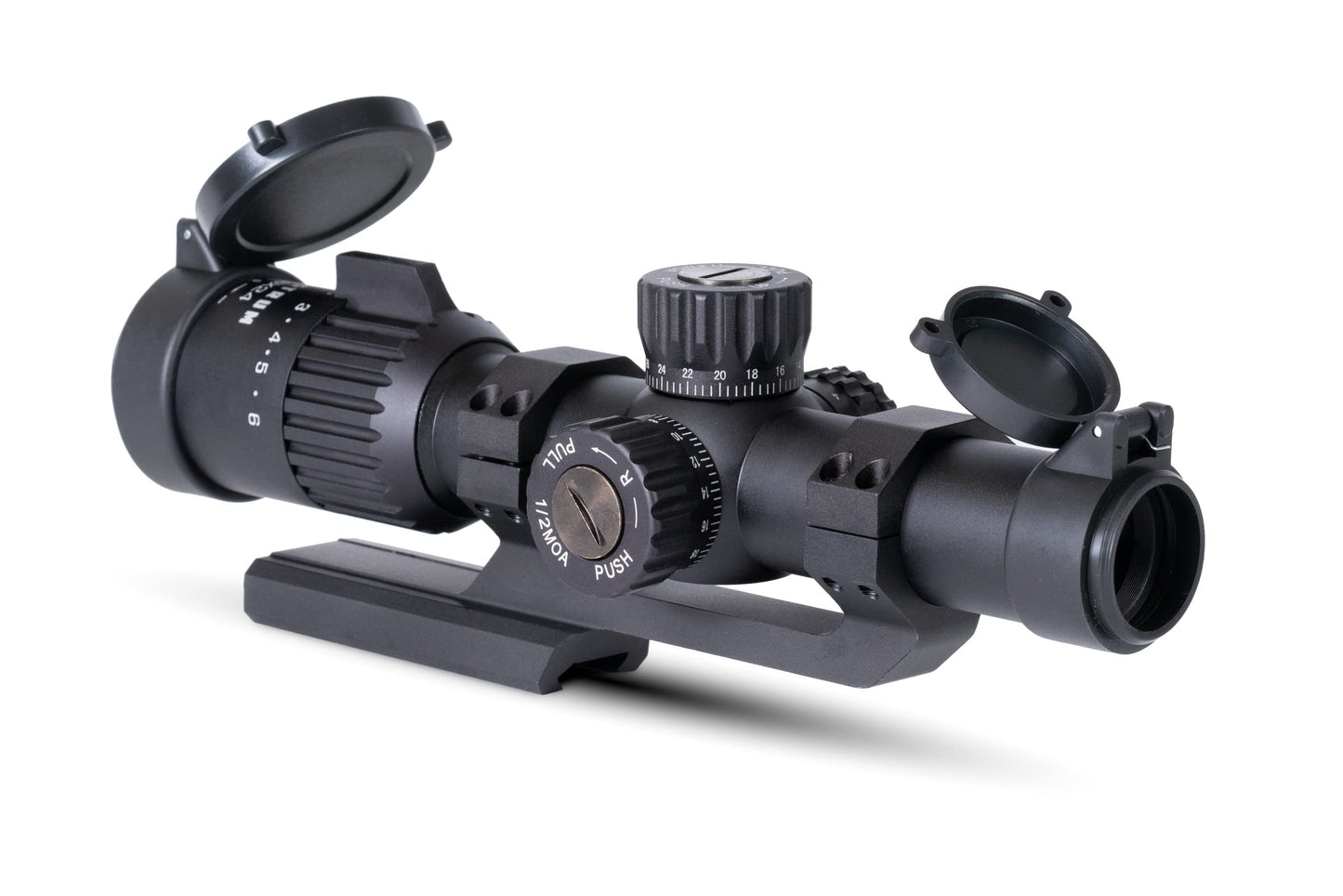 Monstrum Spectre 1-6x24 LPVO Rifle Scope | Black