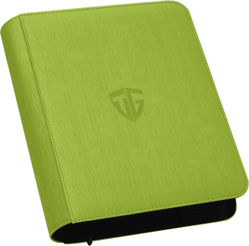 Toploader Binder - 112 Pocket Trading Card Holder for 3" x 4" Rigid Cards | Green
