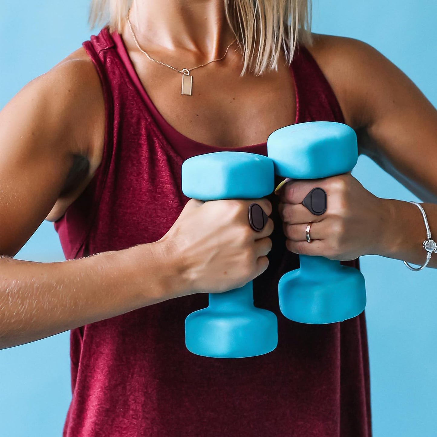 Anti-Slip Workout Grips - Ergonomic Rubber Gym Grips