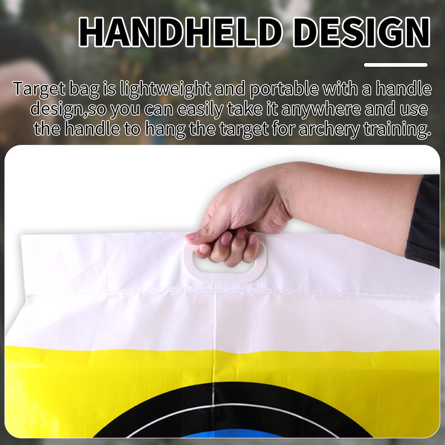 MOYJ Archery Target Replacement Cover Weatherproof Outdoor Range Field Point Backyard Shooting Practice Only Target Bag Cover