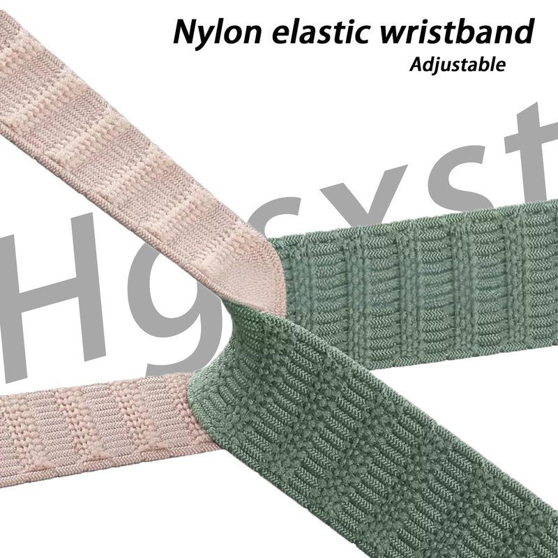 Hgsxst 5 Pack Elastic Bands Compatible with Fitbit Versa 4/Fitbit Versa 3/Fitbit Sense 2 Strap Women Men, Soft Elastic Nylon Sport Replacement Band for Versa 4/Versa 3/Sense