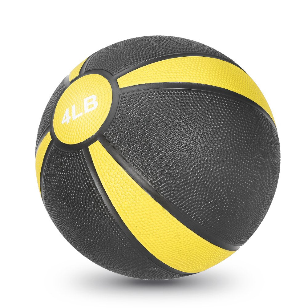 JBM Medicine Ball Slam Ball 2lbs 4lbs 6lbs 8lbs 10lbs 12lbs 15lbs Workouts/Exercise Strength Training Cardio Exercise Plyometric & Core Training Squats, Lunges (Blue - 2LB, Medicine Balls)