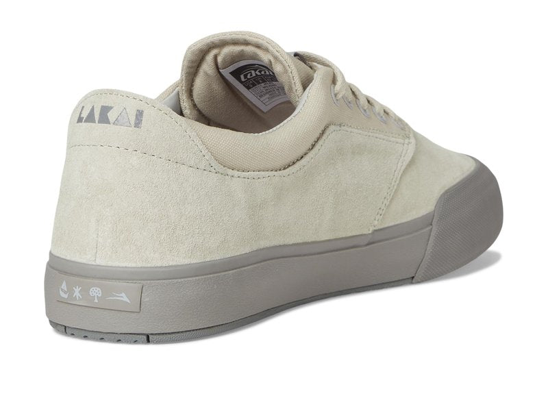 Lakai Wilkins Men's Skateboarding Shoes, White Canvas, 8.5