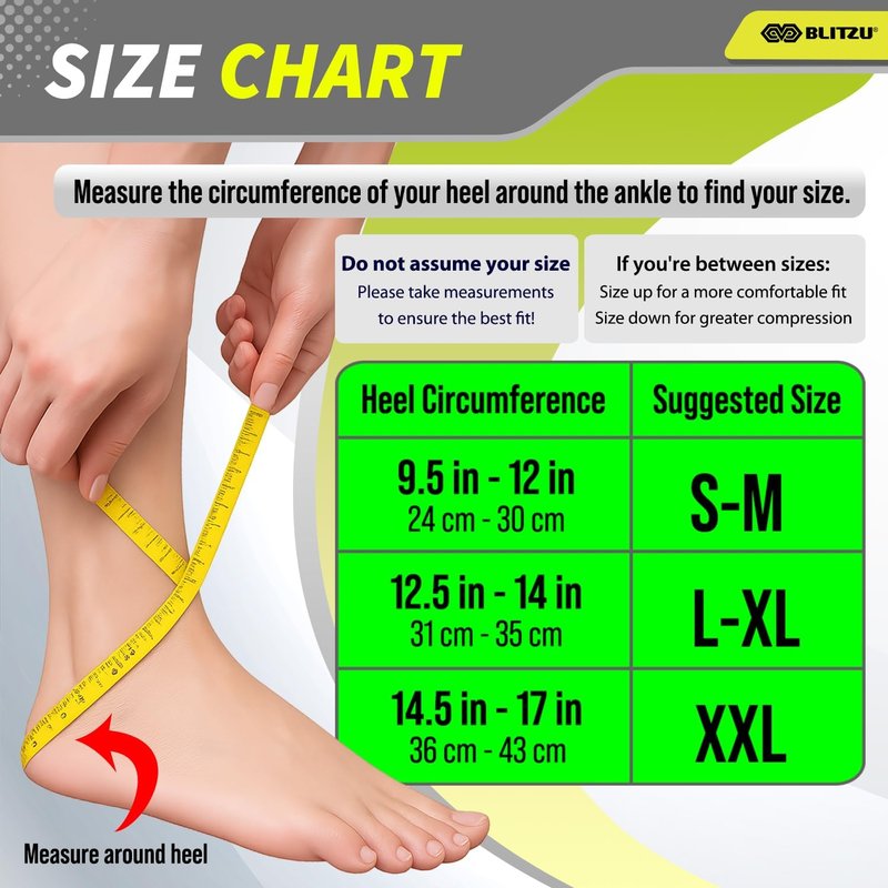 Compression Socks for Plantar Fasciitis - Ankle Brace with Arch Support for Pain Relief | Purple L-XL