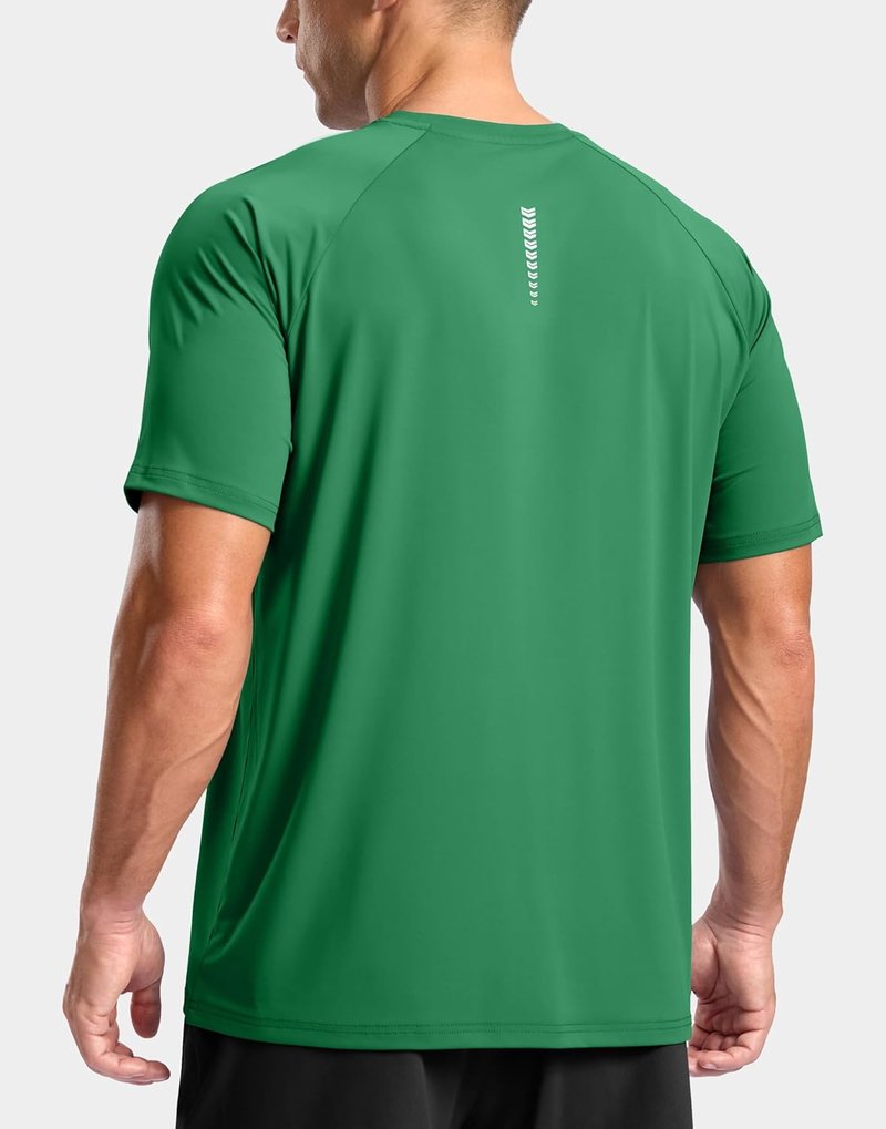 Men's Athletic Workout T-Shirts - Moisture-Wicking Cooling Short Sleeve Performance Tee for Gym & Tennis