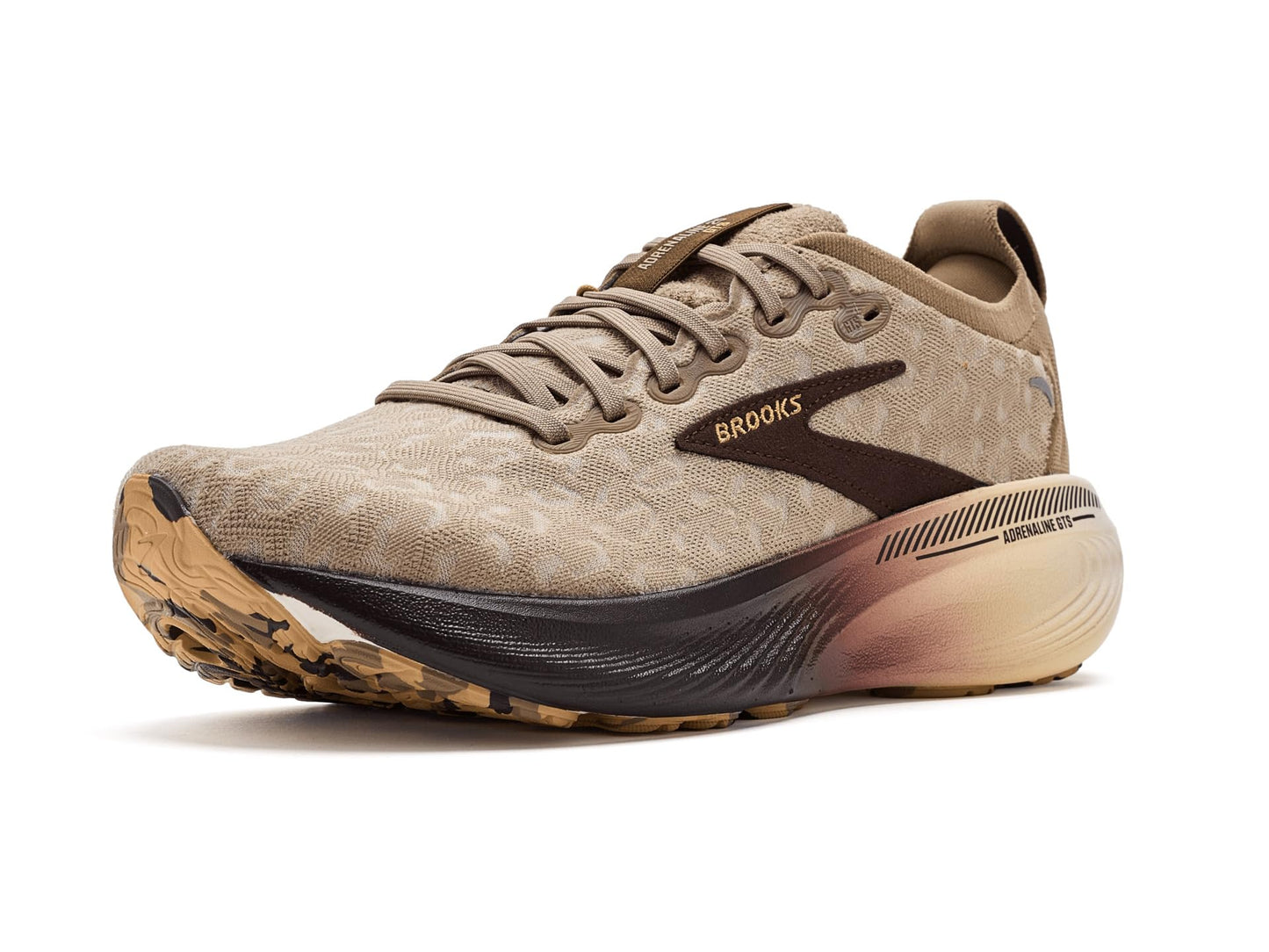 Brooks Womens Adrenaline GTS 25 Griege/Chocolate/Latte 11.5 Medium