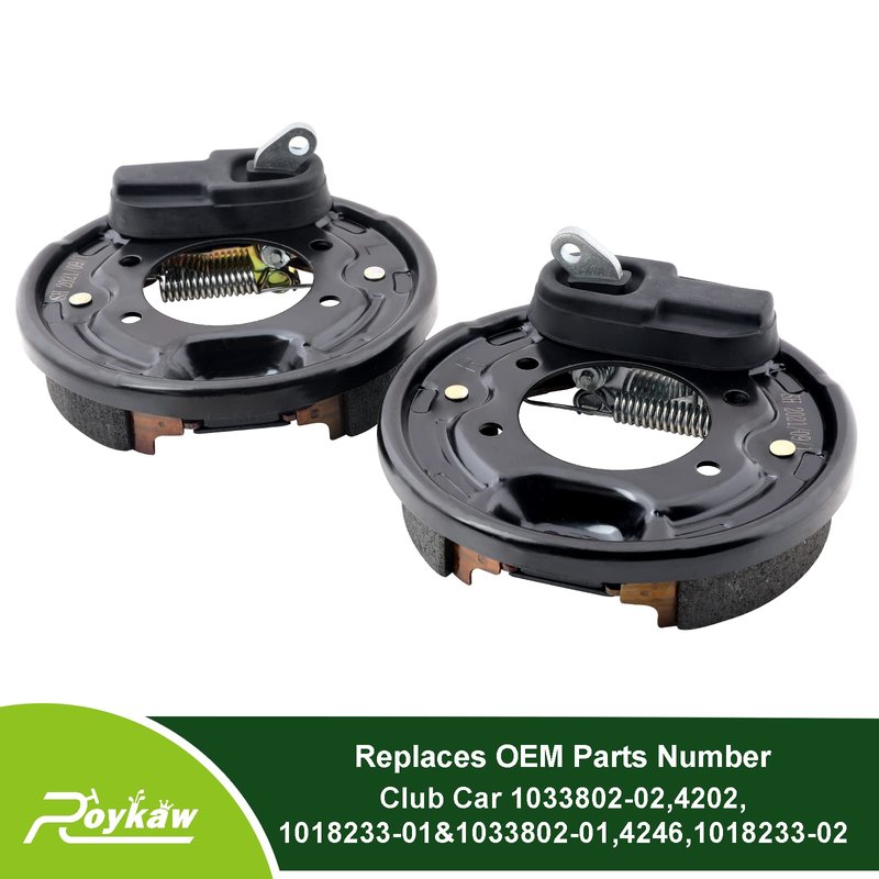 Roykaw Club Car Brake Assembly/Rear Brake Cluster for DS & Precedent 1995-Up Golf Cart, Replaces OEM # 101823301, 103380202, 4202, 4246