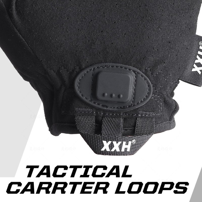 XXH Modern Magnetic Tactical Gloves [U.S. Patented] - Athletic & Paintball Gloves - High Dexterity, Touchscreen，Large