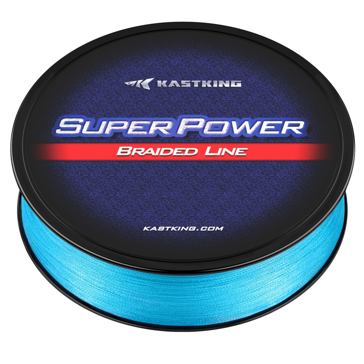 KastKing Superpower Braided Fishing Line, Sky Blue, 10LB, 1097 Yds